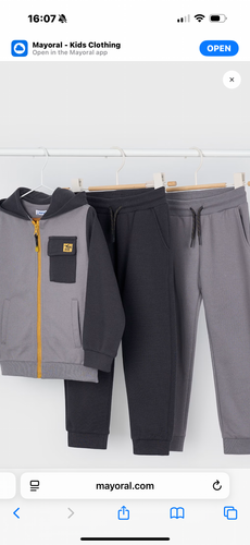 Mayoral AW25 3 Piece Mini Boys Tracksuit 4808