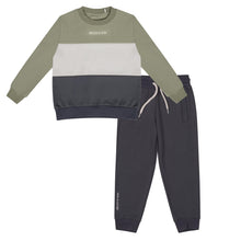 Load image into Gallery viewer, Mitch &amp; Son Junior AW24 Cut &amp; Sew Tracksuit 606 Charlie Dark Grey