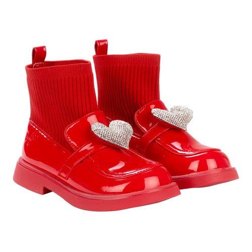 ADee BTS Mary Jane Wellies Red