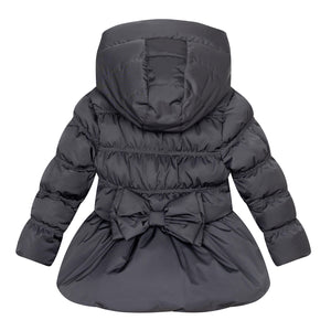 ADee AW24 BTS Collection Amz Short Jacket With Bows - Grey Due in soon