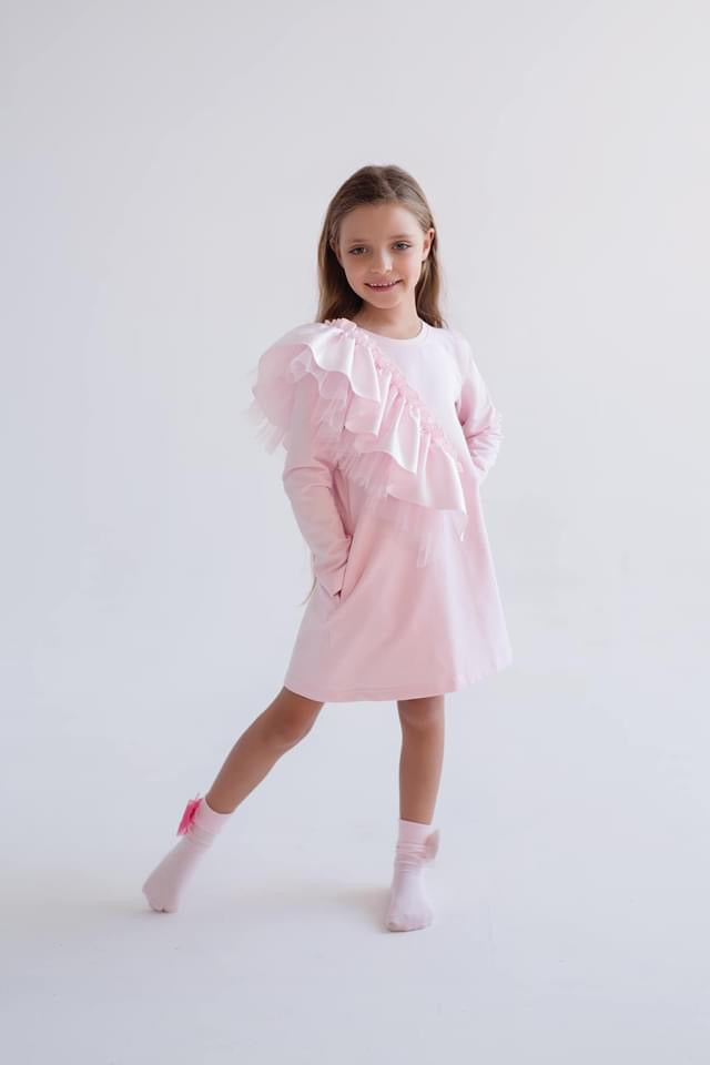 Daga AW24 Pretty In Pink Dress 9976