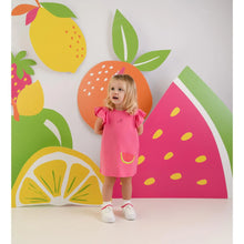 Load image into Gallery viewer, Little A SS26 Paisley 204 Handbag Dress Bright Pink