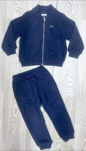 Mayoral AW24 Knit Cardigan Navy 4475 Mini Boy