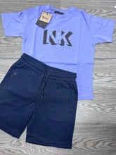 Load image into Gallery viewer, Mayoral SS24 Lilac T-Shirt &amp; Bermuda Short Set Style: 24-06281-002