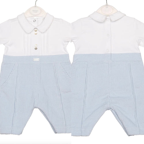 Mintini AW25 Romper 6654 White / Blue