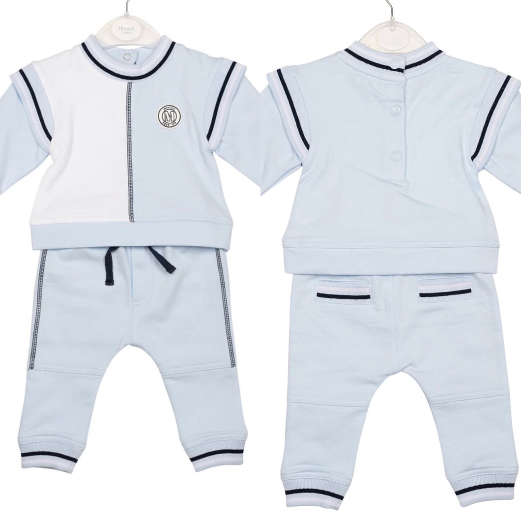 Mintini AW25 Jogset Blue / White 6654