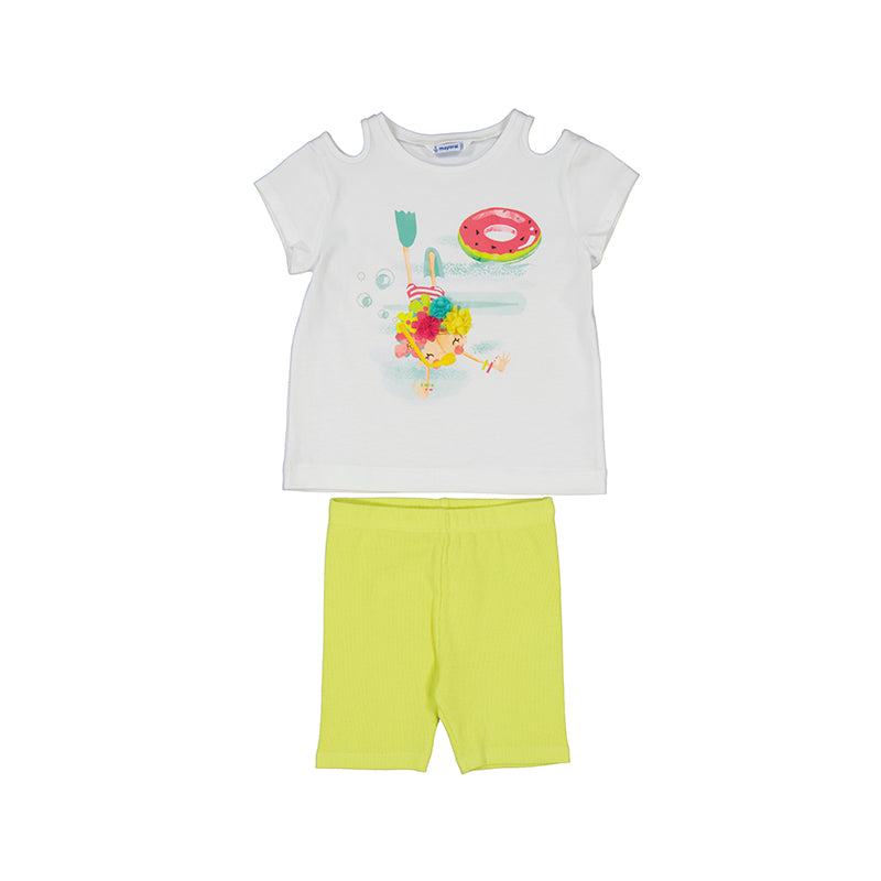 Mayoral SS25 Biker short set Camellia 3708