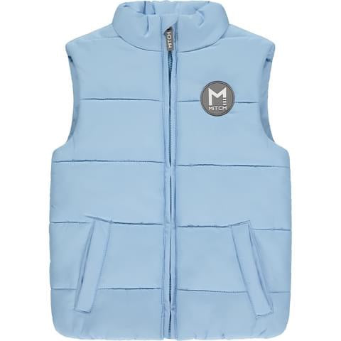 Mitch AW23 Padded Gilet 301 Vancouver Light Blue