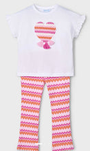 Load image into Gallery viewer, Mayoral SS25 Flare Legging Set Orchard 3709