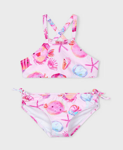 Mayoral SS25 bikini 3715 Magenta
