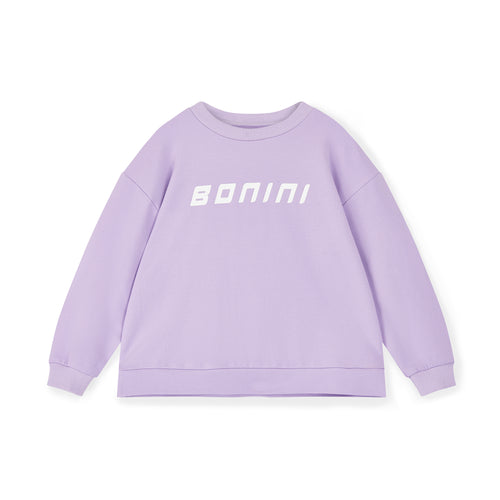 Bonini by ADee SS25 Logo Sweatshirt 001 Lilac Blossom