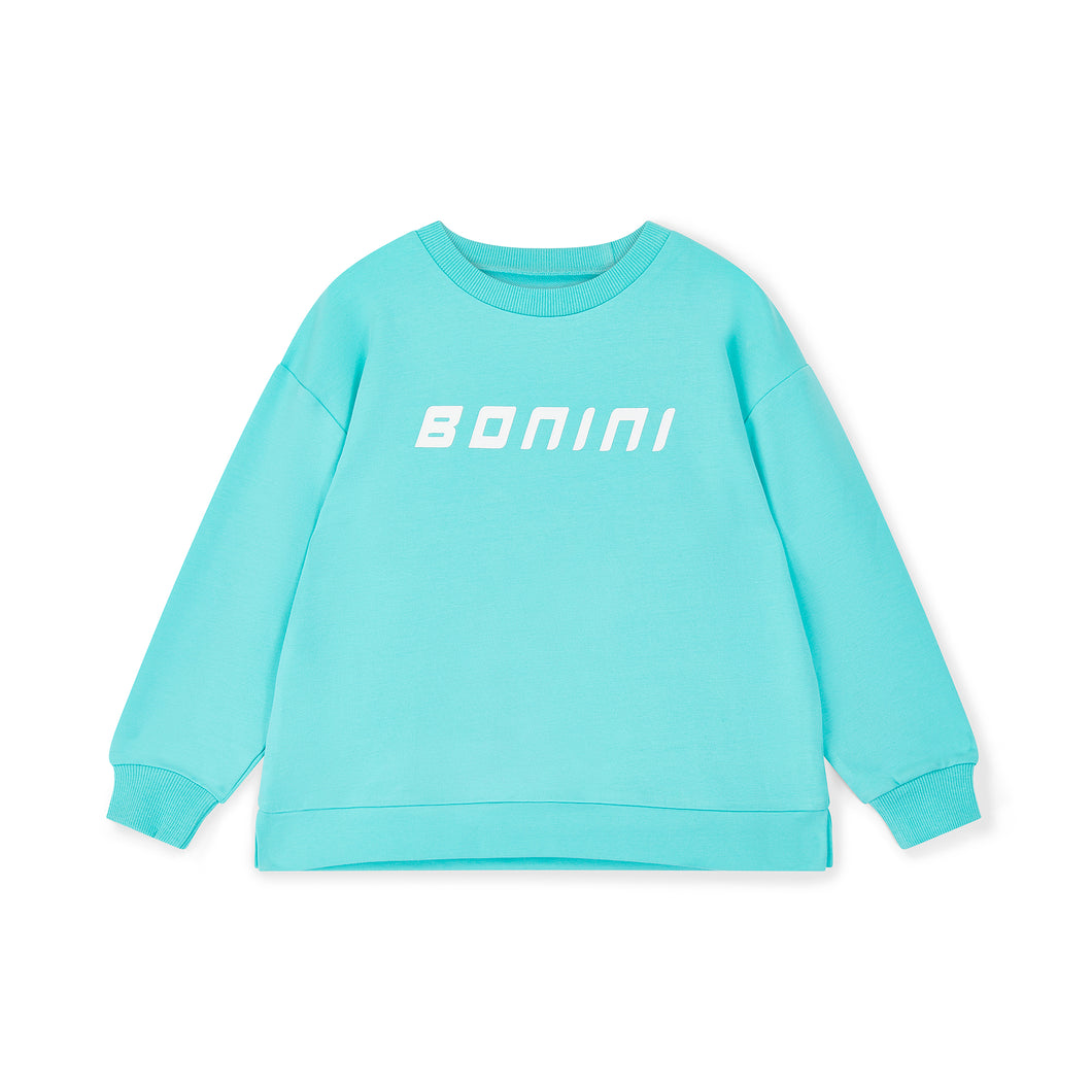 Bonini by ADee SS25 Logo Sweatshirt 001 Bold Mint