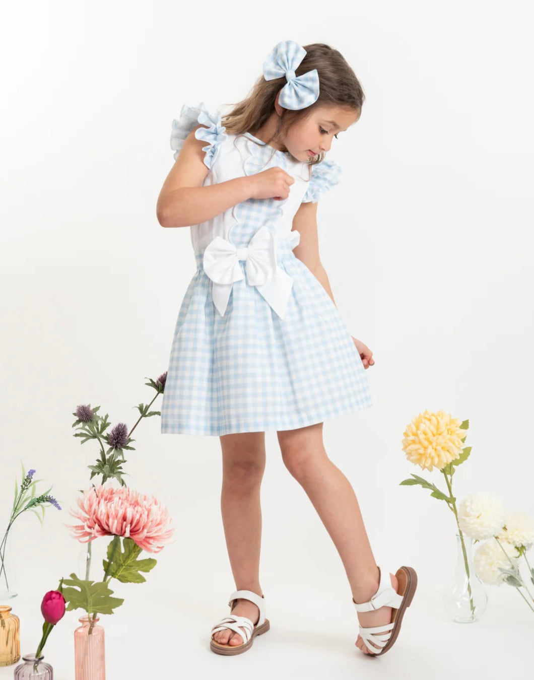 Caramelo SS25 Country Kitchen Skirt Set  0322225 Blue