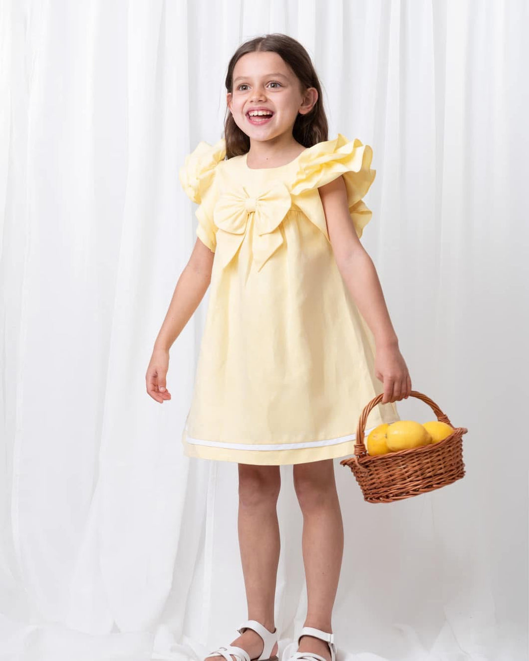 Caramelo SS25 0321232 Summer Fete Dress Lemon