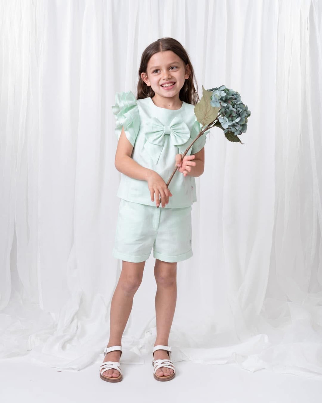 Caramelo SS25 0390218 Summer Fete Short Set Mint