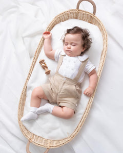 Caramelo SS25 Summer Fete Bib Short Beige 0312224
