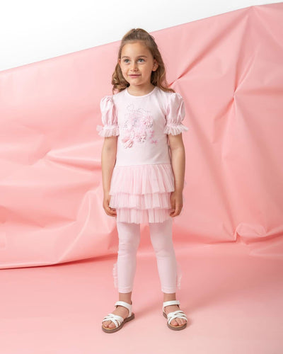 Caramelo SS25 Luxe Life Legging Set Pink 341464