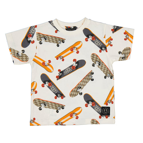 Mayoral SS25 Mini Boys T-Shirt 3038 Orange