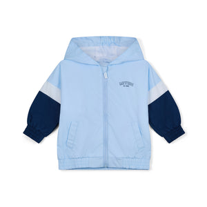 Mitch & Som SS25 Cut & Sew Hooded Jacket Freddie 102 Sky