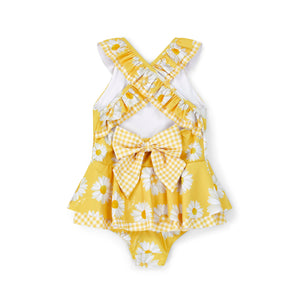 ADee SS25 Frill Swimsuit Oceana 101 Daisy Yellow