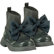 Load image into Gallery viewer, ADee AW23 Wellie Boot Dark Grey Mary Jane 6101