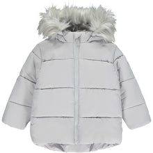 Load image into Gallery viewer, Mitch &amp; Son AW23 Faux Fur Padded Jacket Niko 3402 Grey Chip